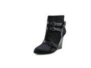 Rebecca Minkoff Maggie Womens Size 9 Black Hair Fur Fashion Ankle Boots