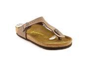 Birkenstock Gizeh Womens Size 9 Brown Open Toe Leather Thongs Sandals Shoes