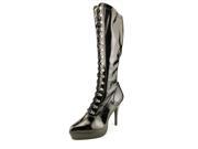 Pleaser Indulge Womens Size 11 Black Fashion Mid Calf Boots UK 8 EU 41