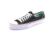PF Flyers Cntr Lo Reiss Mens Size 7.5 Black Canvas Athletic Sneakers Shoes