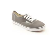 Vans Authentic Lo Pro Womens Size 11.5 Gray Textile Sneakers Shoes
