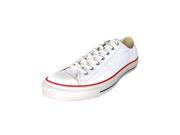Converse Ct Ox Mens Size 6.5 White Leather Athletic Sneakers Shoes