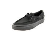 Vans Zapato Del Barco Youth US 4 Black Boat Shoe