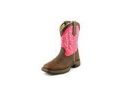 Durango Lil Durango Youth Girls Size 4.5 Pink Leather Western Boots