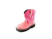 Roper Chunk Youth US 3 Pink Western Boot