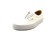 Vans Era Mens Size 9.5 White Leather Sneakers Shoes