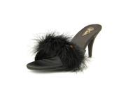 Pleaser Amour 03 Womens Size 16 Black Open Toe Pumps Heels Shoes UK 13 EU 46