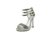 Nina Fable Women US 7.5 Silver Sandals