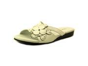 Rose Petals by Walking Cradles Fiji Women US 6 N S White Slides Sandal