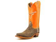 Nocona Texas Vintage Cow Women US 8.5 Orange Western Boot