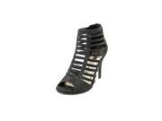 Material Girl Gemma Women US 5.5 Black Sandals