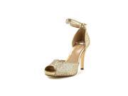 Style Co Swifty Women US 9 Gold Peep Toe Heels