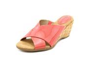 Giani Bernini Carolima Women US 7.5 Pink Wedge Sandal