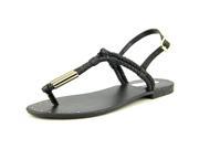Steve Madden Braidie Women US 8.5 Black Sandals
