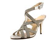 Delman Eames Women US 8.5 Silver Sandals