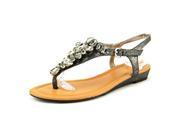 Thalia Sodi Fuerto 1 Women US 9 Silver Thong Sandal