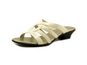 Karen Scott Emet Women US 7.5 White Slides Sandal