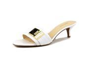 Nine West Yulenia Women US 7.5 White Sandals