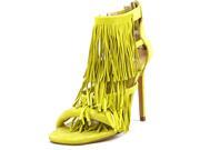 Steve Madden Fringly Women US 5.5 Yellow Sandals