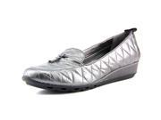 Easy Spirit Belesa Women US 8 Silver Loafer