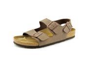 Birkenstock Milano Birkibuc Mens Size 10 Brown Fisherman Sandals Shoes