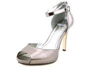Style Co Swifty Women US 6.5 Gray Peep Toe Heels