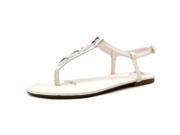 143 Girl Pivari Women US 5.5 White Thong Sandal