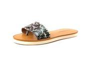 Lucky Brand Deldonna Women US 6 Black Slides Sandal