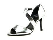 Alfani Mavida Women US 6.5 Silver Sandals