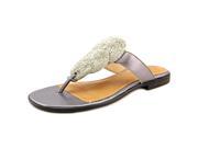 Corso Como Perry Women US 6 Silver Thong Sandal
