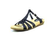 David Tate Squeeze Women US 6.5 Black Slides Sandal