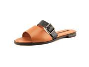Modern Vintage Creda Women US 6.5 Brown Slides Sandal EU 36.5