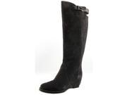 French Connection Dylan Women US 7.5 Black Knee High Boot