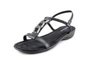 Minnetonka Morana Women US 6 Black Slingback Sandal