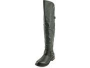 Restricted Playcheck Women US 6 Black Over the Knee Boot