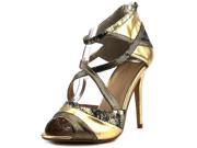 Thalia Sodi Ximena Women US 8 Gold Sandals