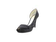 Caparros Octavia Women US 8 Black Peep Toe Heels