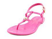 Coach Pier Shiny Jelly Women US 7 Pink Thong Sandal