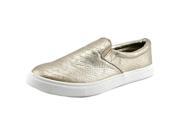 Material Girl Extra Women US 7.5 Gold Loafer