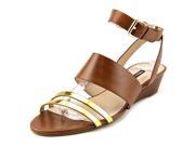 French Connection Wiley Women US 8 Tan Wedge Sandal