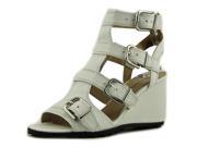 Via Spiga Luxie Women US 8.5 White Wedge Sandal