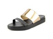 Via Spiga Carita Women US 8 Black Slides Sandal UK 6 EU 39