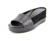 French Connection Pepper Women US 8 Black Slides Sandal