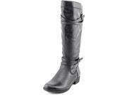 Naturalizer Victorious Wide Calf Women US 6 Black Knee High Boot