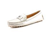 Coach Napoleon Women US 5 Silver Loafer