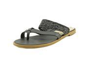Via Spiga Tamina Women US 5 Black Slides Sandal