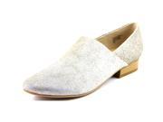 BC Footwear Take A Bow Women US 6.5 Silver Loafer