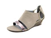 Matisse Port Women US 6 Gray Wedge Sandal