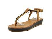 Miz Mooz Keisha Women US 6.5 Brown Thong Sandal