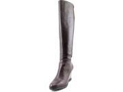 Michael Michael Kors Aileen Wedge Boot Women US 5 Brown Knee High Boot